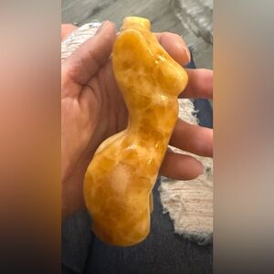 goddess golden healer and yellow calcite body